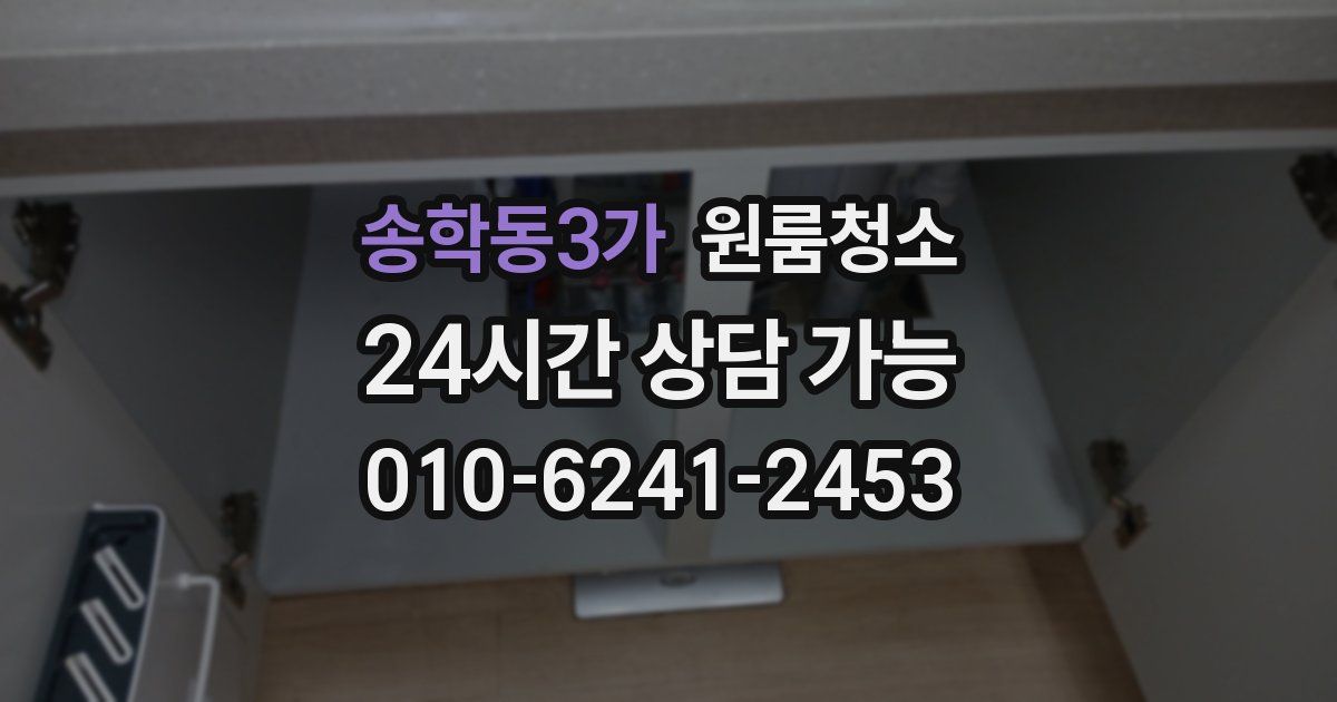송학동3가 입주청소