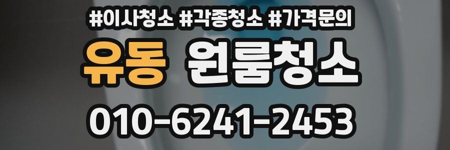 유동 이사청소