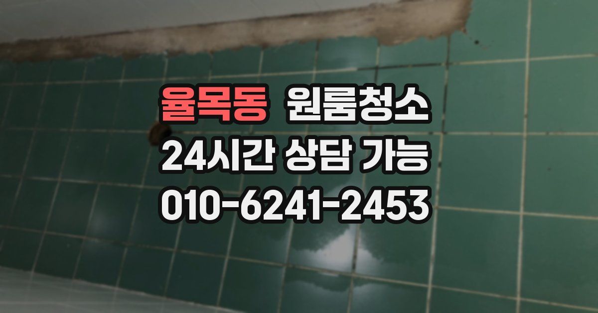 율목동 입주청소