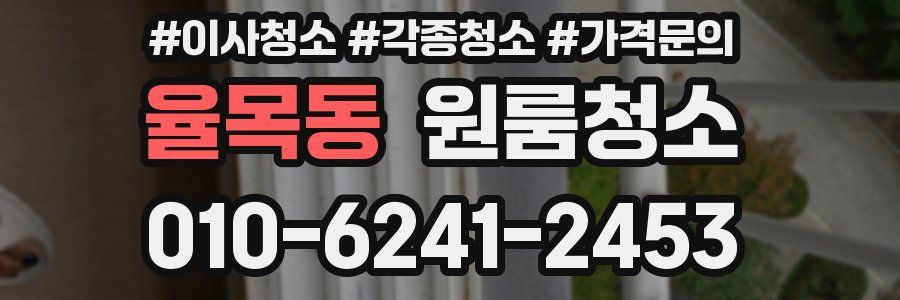 율목동 이사청소