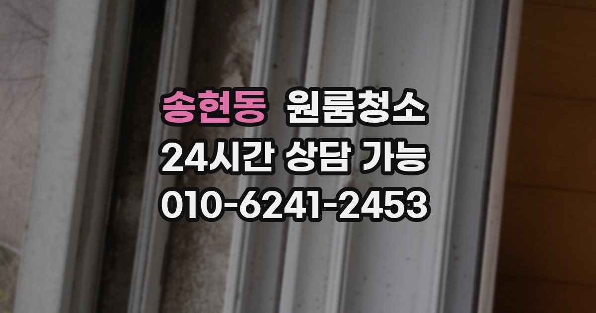 송현동 입주청소