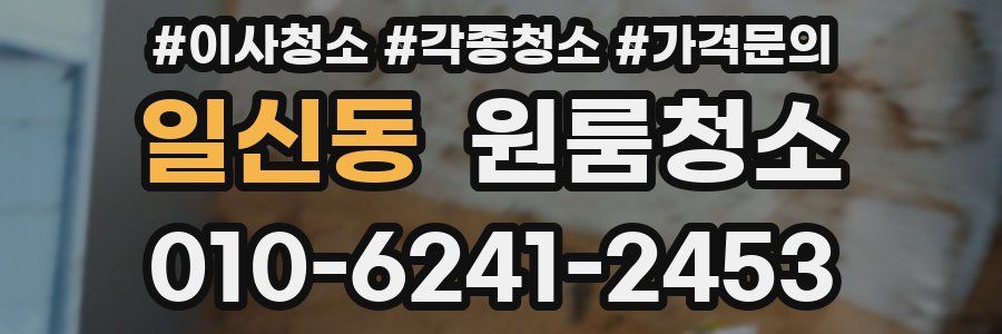 일신동 이사청소