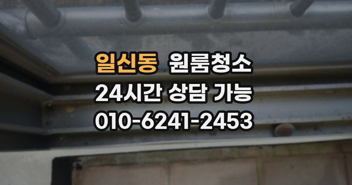 일신동 입주청소