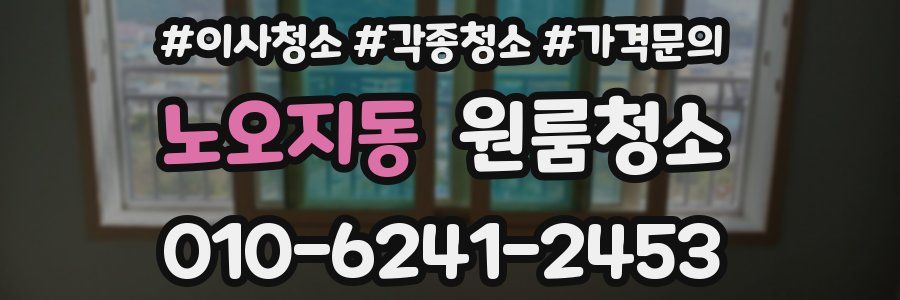 노오지동 이사청소