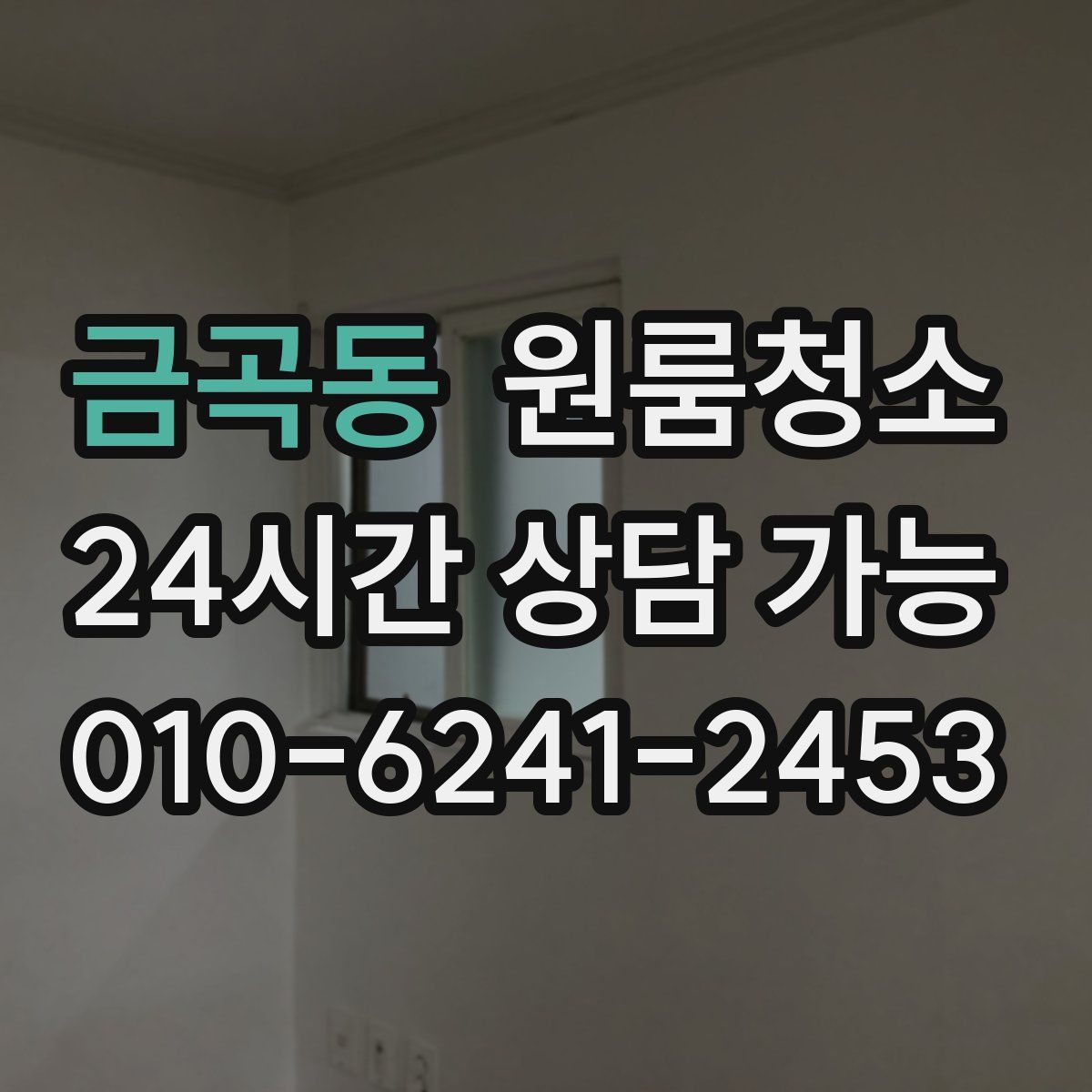 금곡동 원룸청소