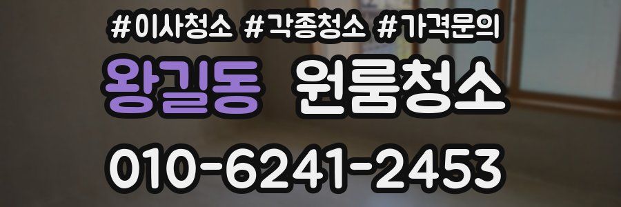 왕길동 이사청소