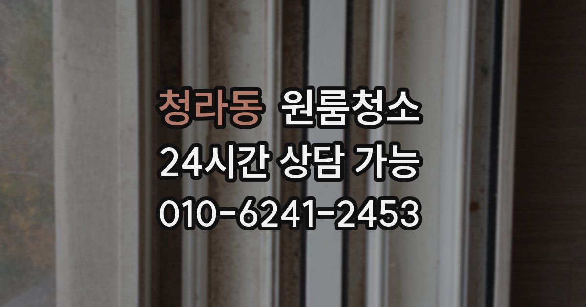 청라동 입주청소