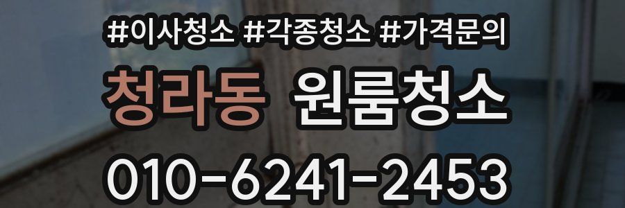 청라동 이사청소