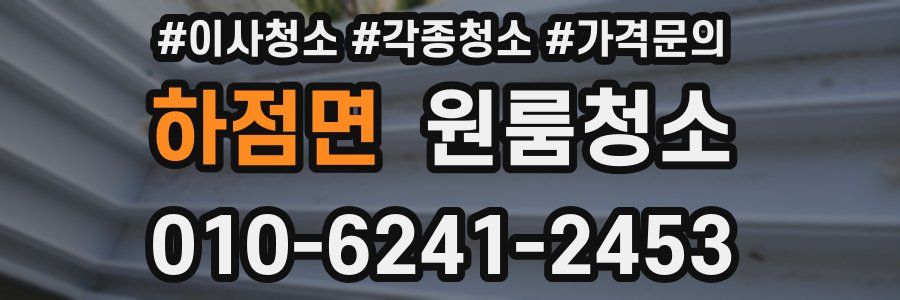 하점면 이사청소