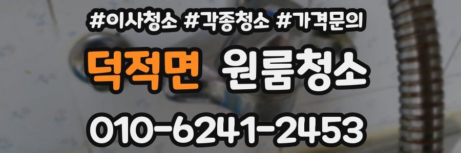 덕적면 이사청소