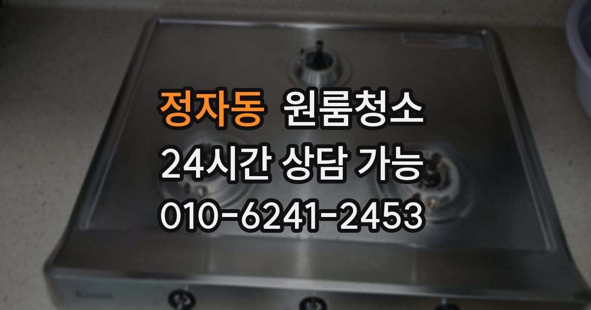 정자동 입주청소