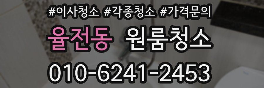 율전동 이사청소