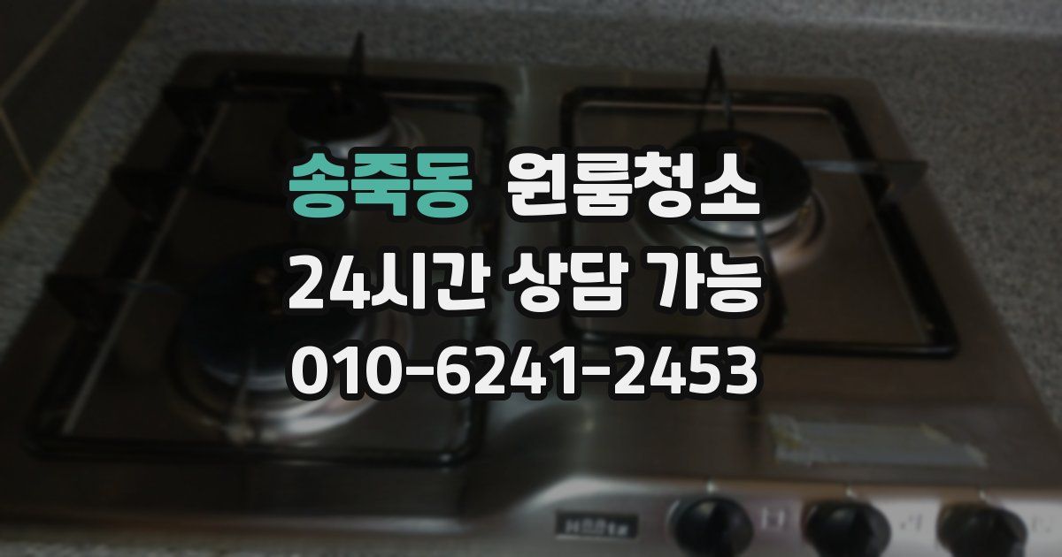 송죽동 입주청소