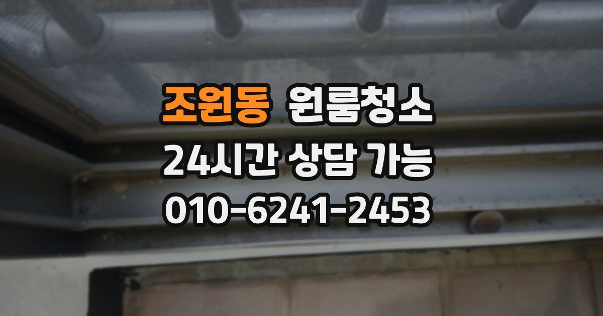 조원동 입주청소