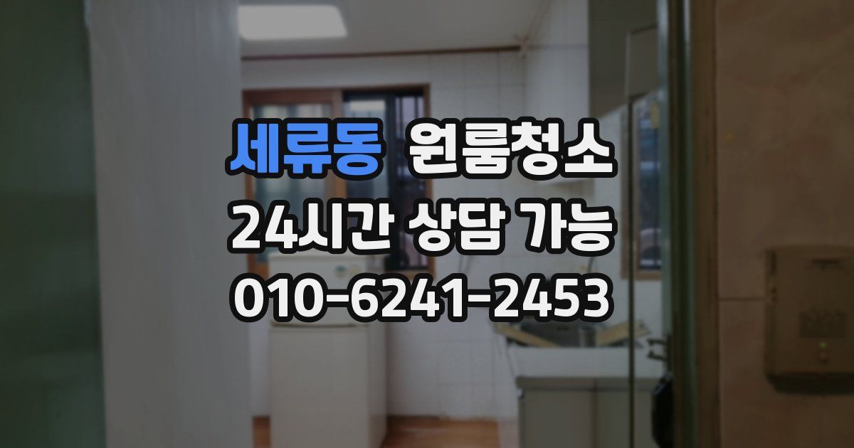 세류동 입주청소