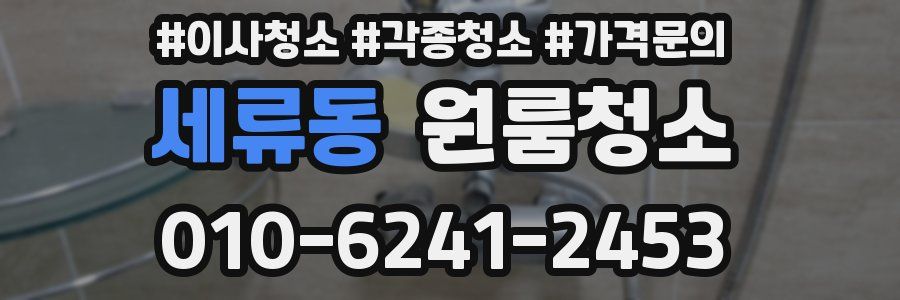 세류동 이사청소