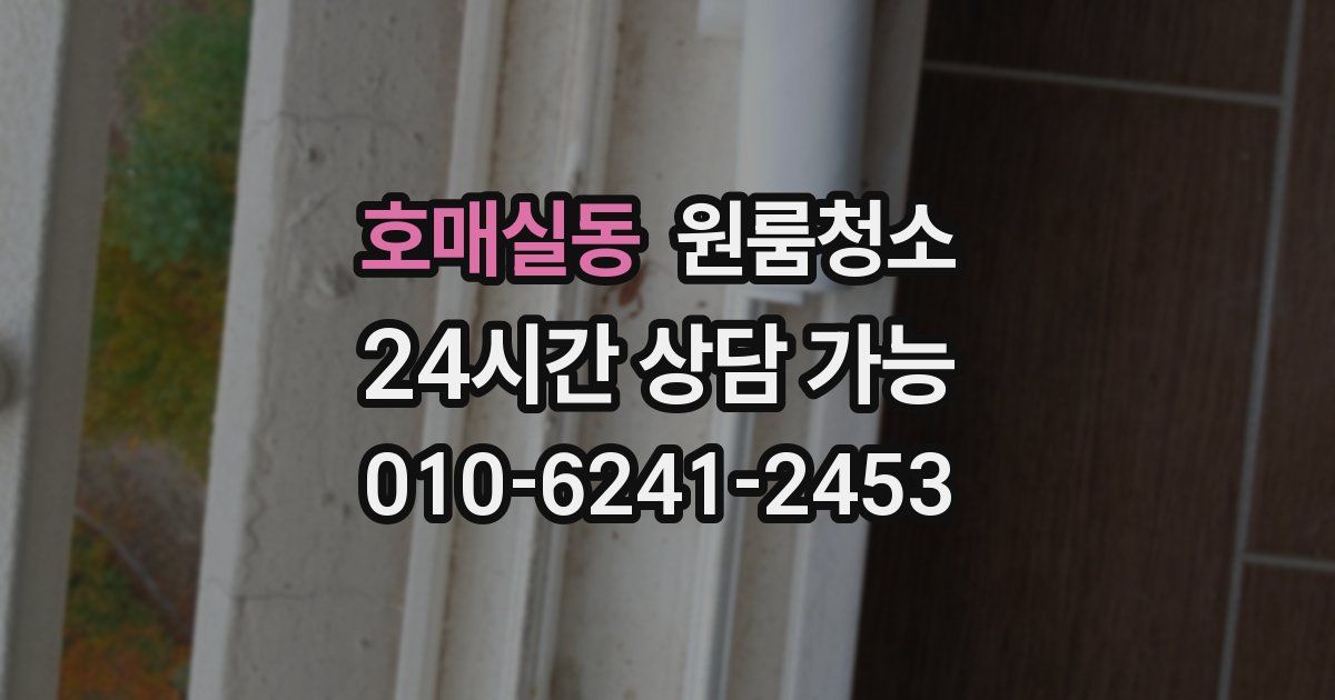 호매실동 입주청소