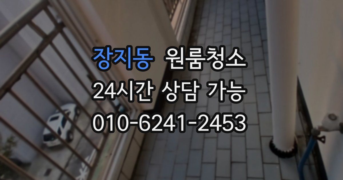 장지동 입주청소
