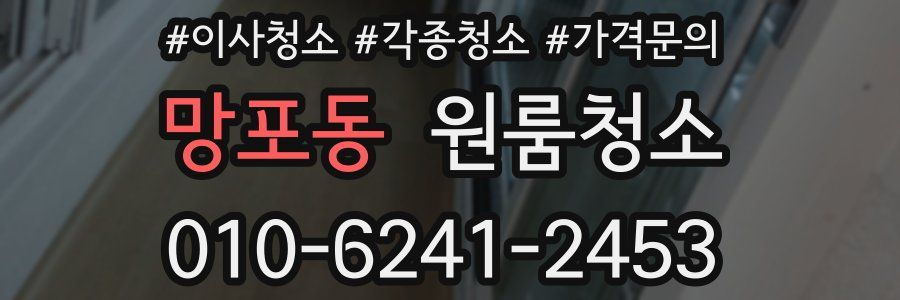 망포동 이사청소