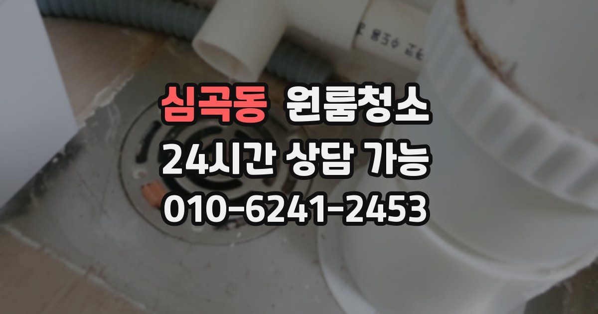 심곡동 입주청소