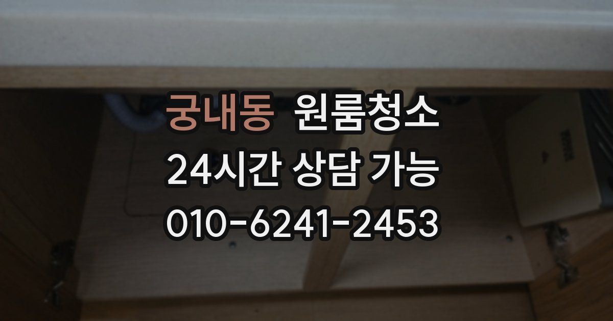 궁내동 입주청소