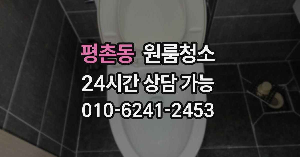 평촌동 입주청소