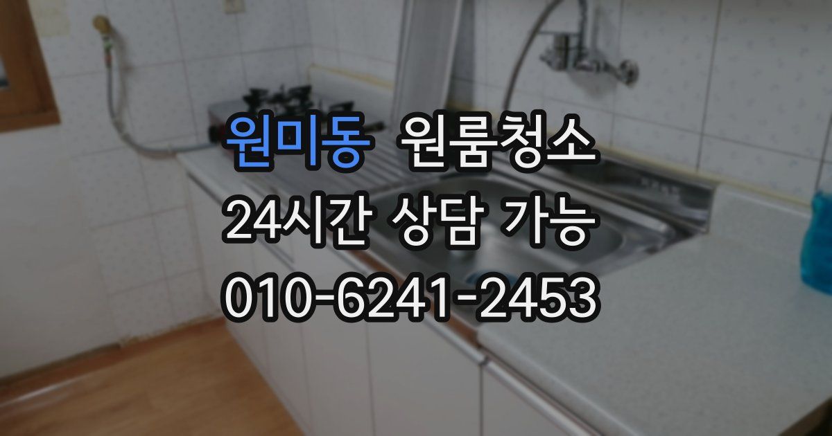 원미동 입주청소