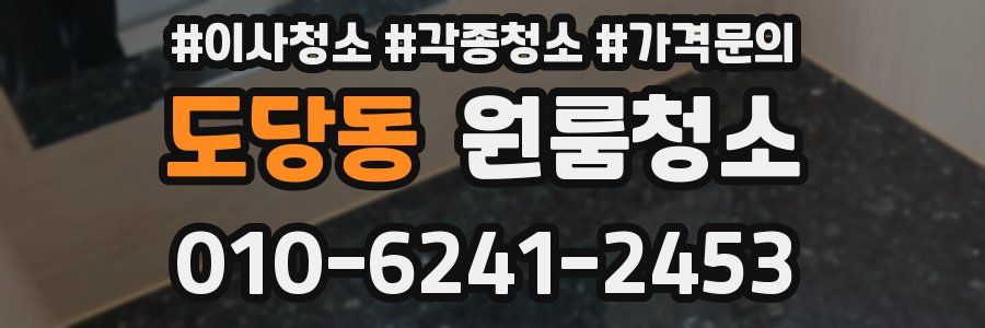 도당동 이사청소