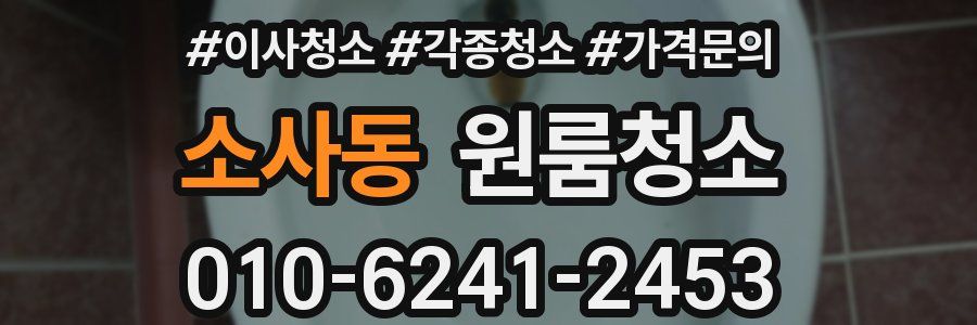 소사동 이사청소