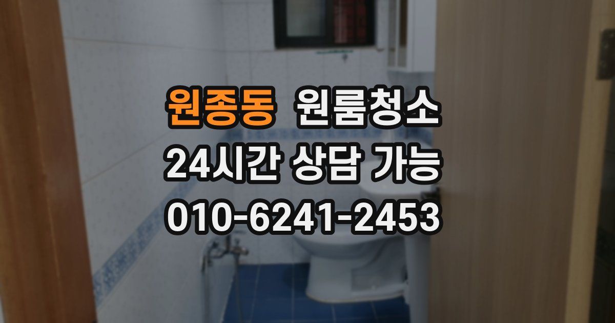 원종동 입주청소