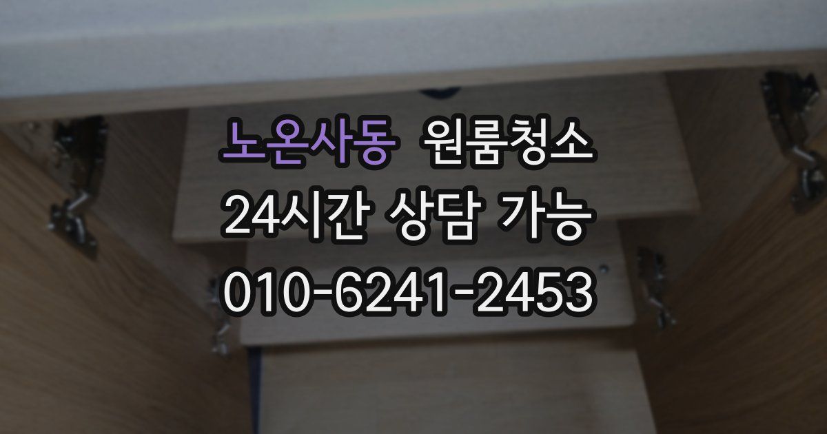 노온사동 입주청소