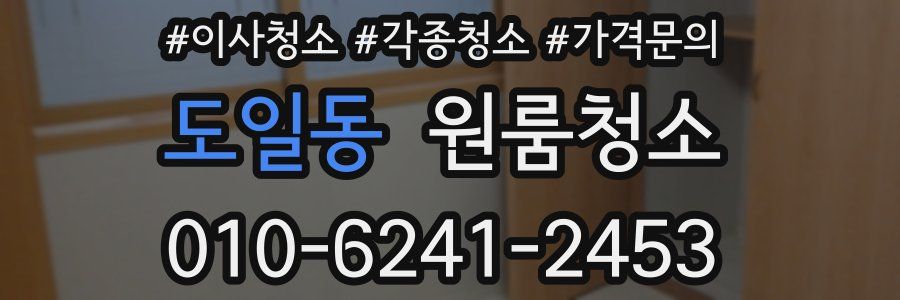 도일동 이사청소