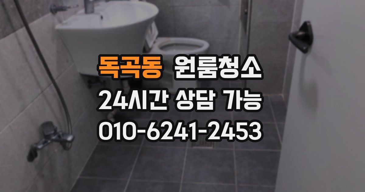 독곡동 입주청소