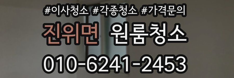 진위면 이사청소