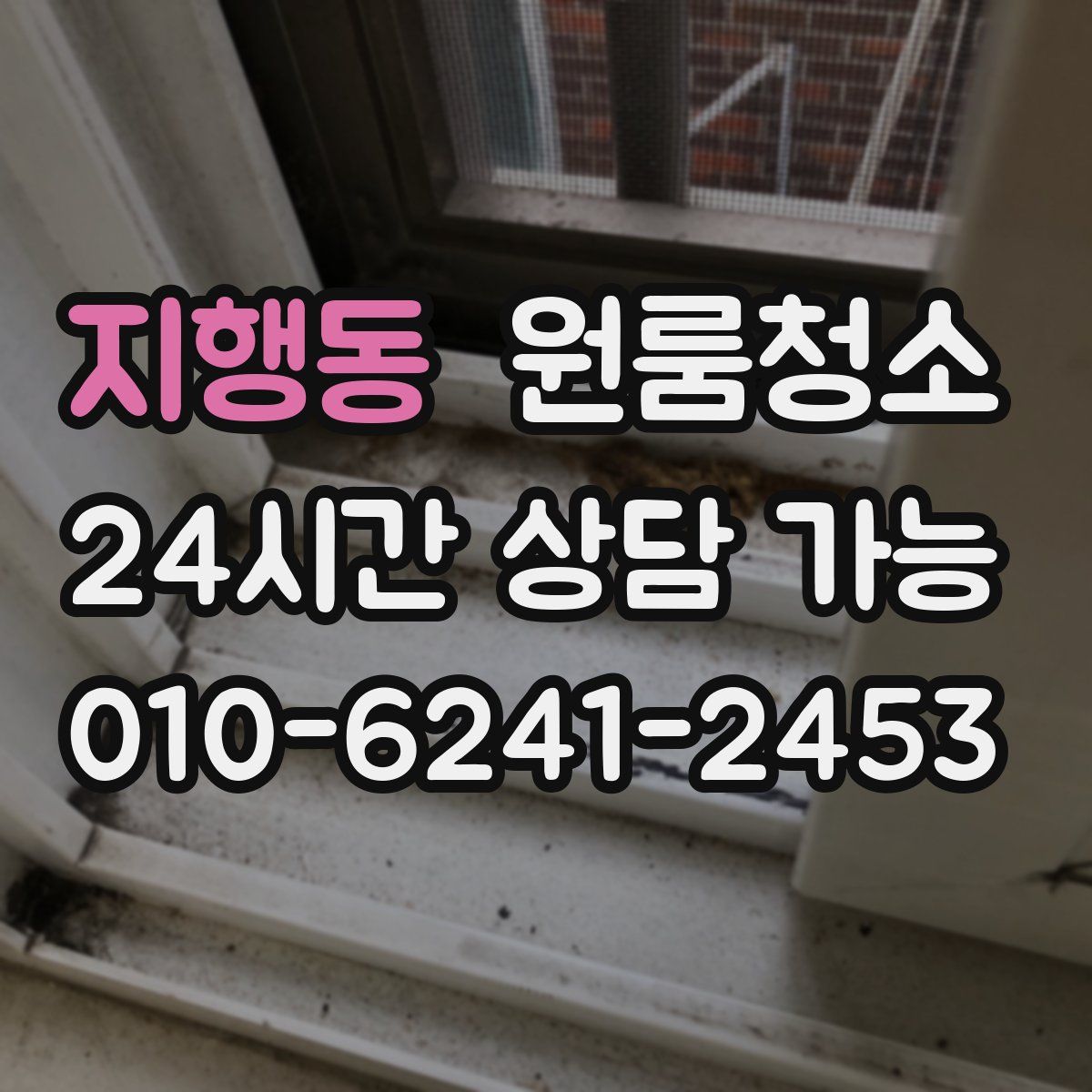 지행동 원룸청소