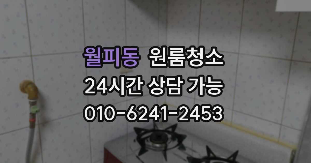 월피동 입주청소