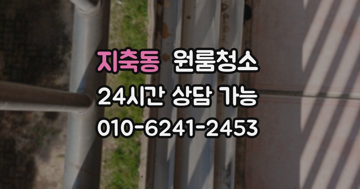 지축동 입주청소