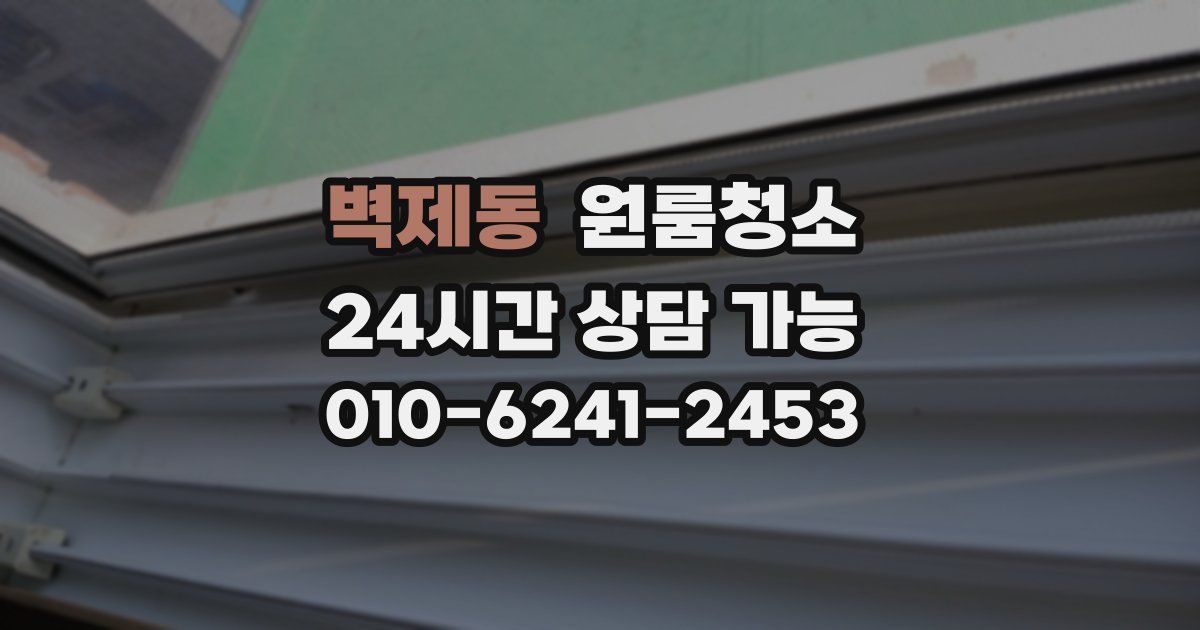 벽제동 입주청소