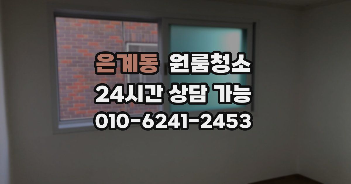 은계동 입주청소