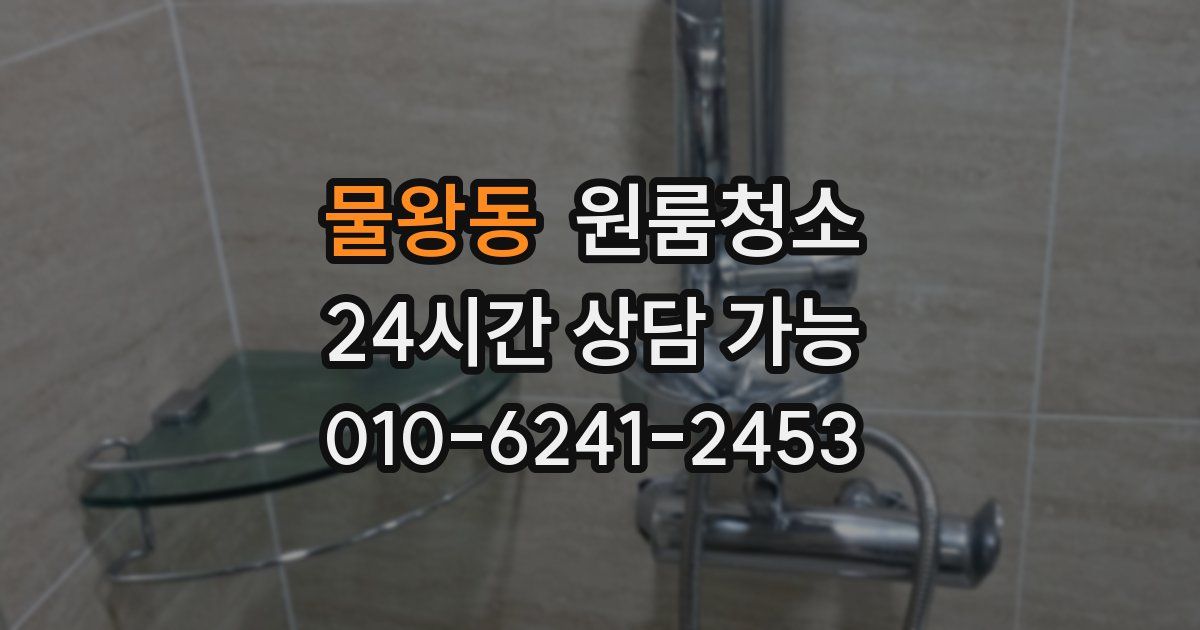 물왕동 입주청소