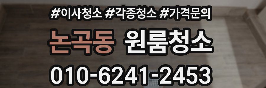 논곡동 이사청소