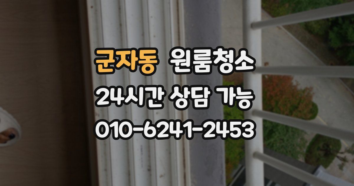 군자동 입주청소