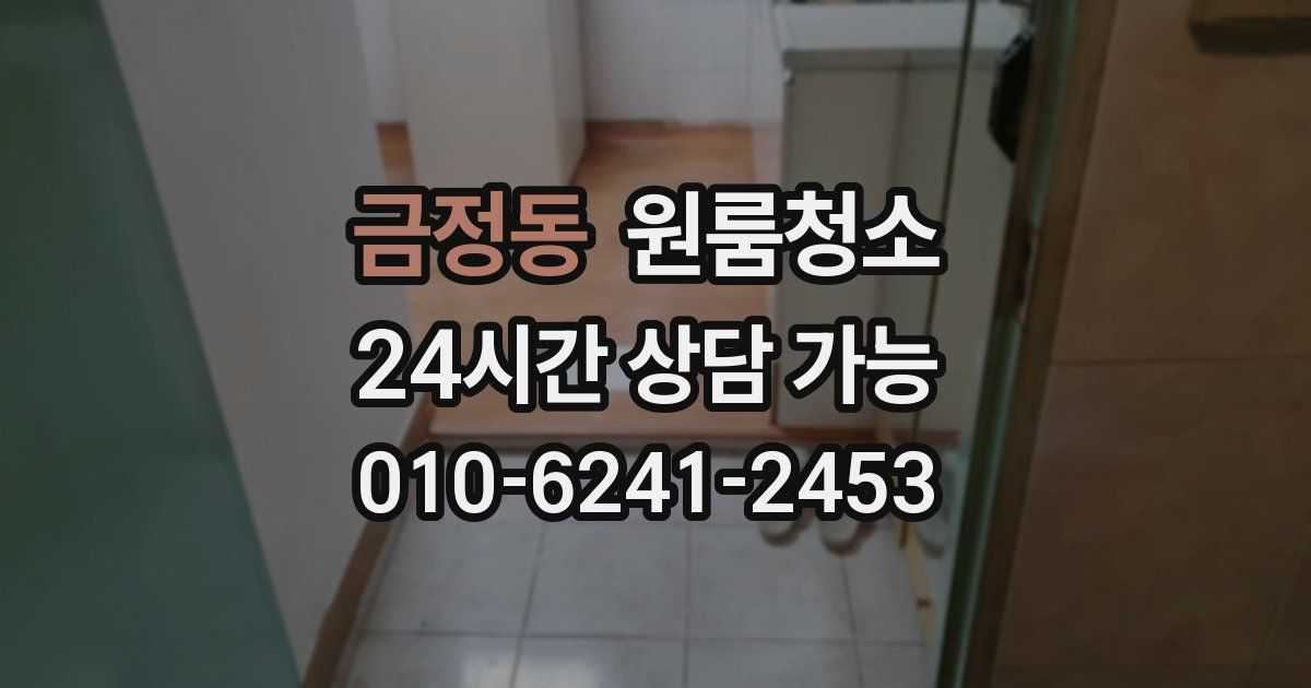 금정동 입주청소