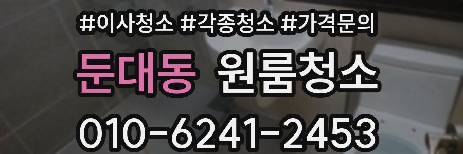 둔대동 이사청소