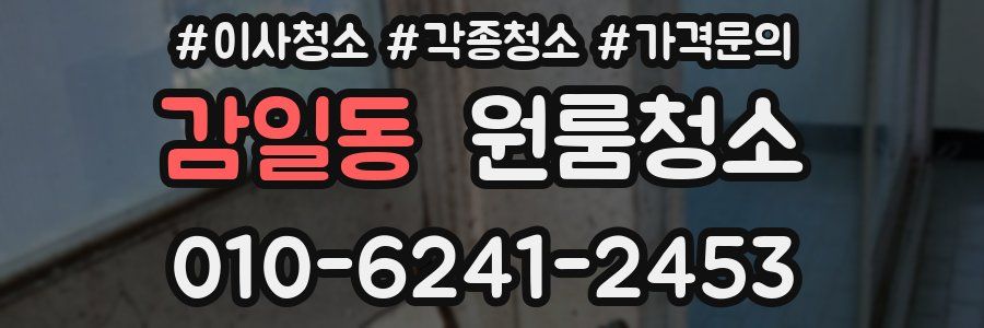 감일동 이사청소