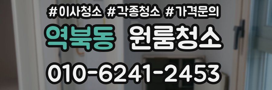 역북동 이사청소