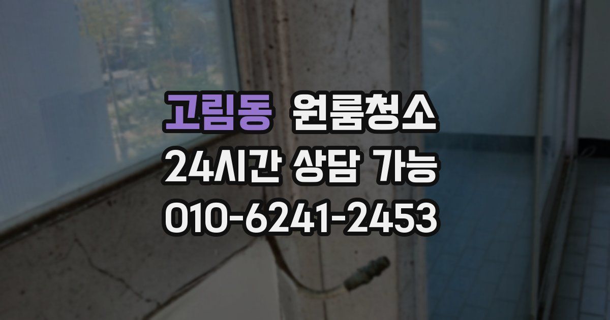 고림동 입주청소