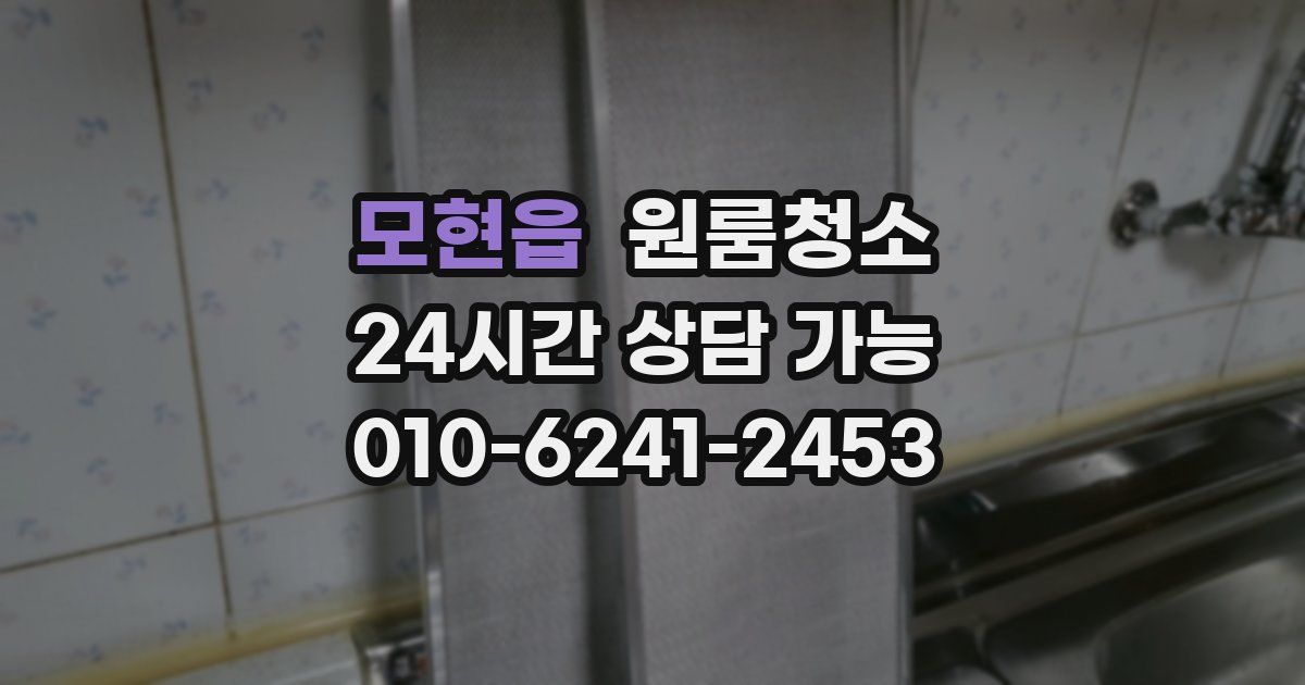 모현읍 입주청소