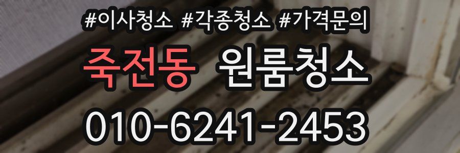 죽전동 이사청소