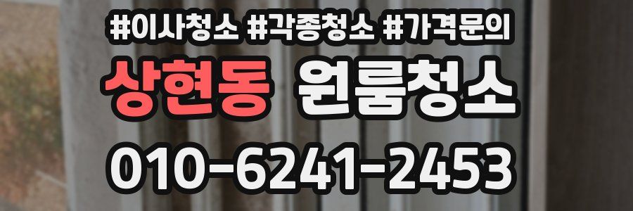 상현동 이사청소